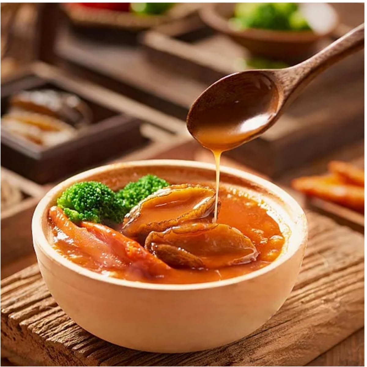 Cuillères Bois Cuillères En Bois QUHEEE Lot 3 Pièces - Long Manche