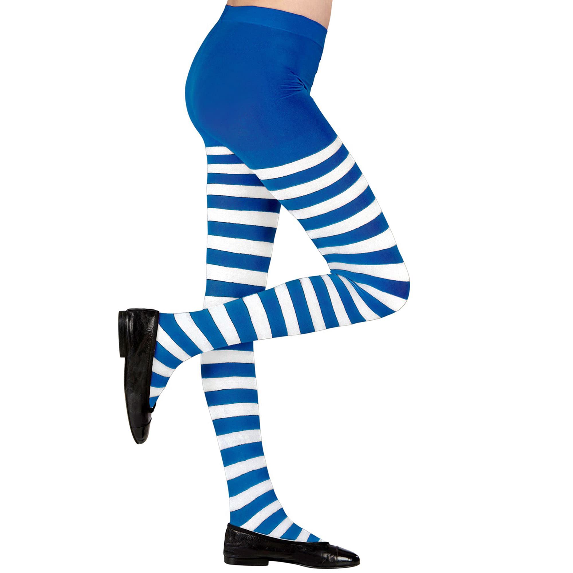 W WIDMANN MILANO Party Fashion - Geometric Pattern Tights for Girls, Carnival, Halloween, Theme Parties - Image 3