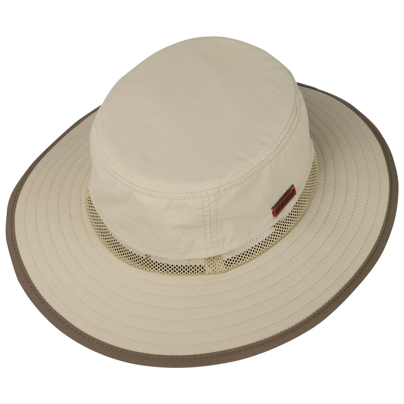 Stetson Outdoor Traveller Stoffhut Reisehut Kinnband Wasserabweisend Sonnenschutz Herren Ganzjährig