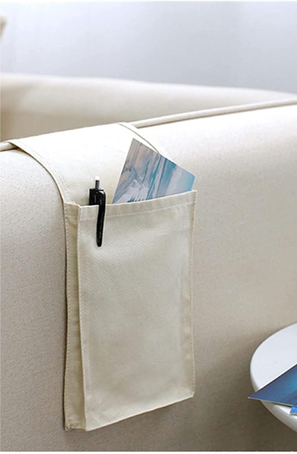 Organiseur d'accoudoir de Chaise canapé, Bras étanche(Blu)