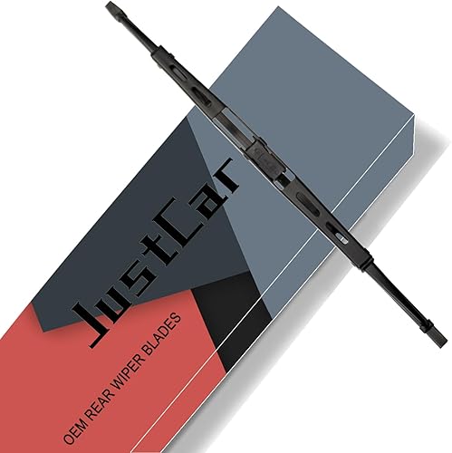 Miniatura 10 de Juego de 2 limpiaparabrisas de calidad de fabricante original de 21 pulgadas + 19 pulgadas, duradero, estable y silencioso, para todas las estaciones