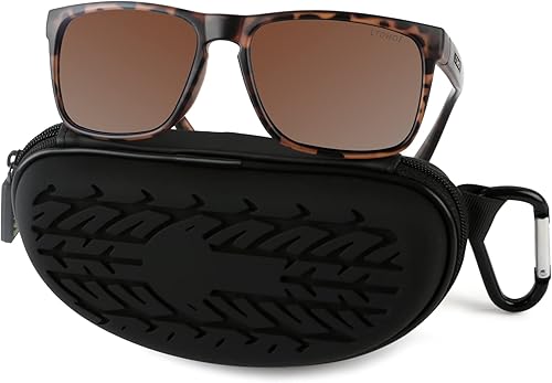 LTOHOE Gafas de sol polarizadas para mujer y hombre, protección UV, lentes de sol para hombre de sol para mujer