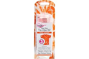 Tulip Orange Tie Dye Kit: Vibrant Hues for Creative Dyeing