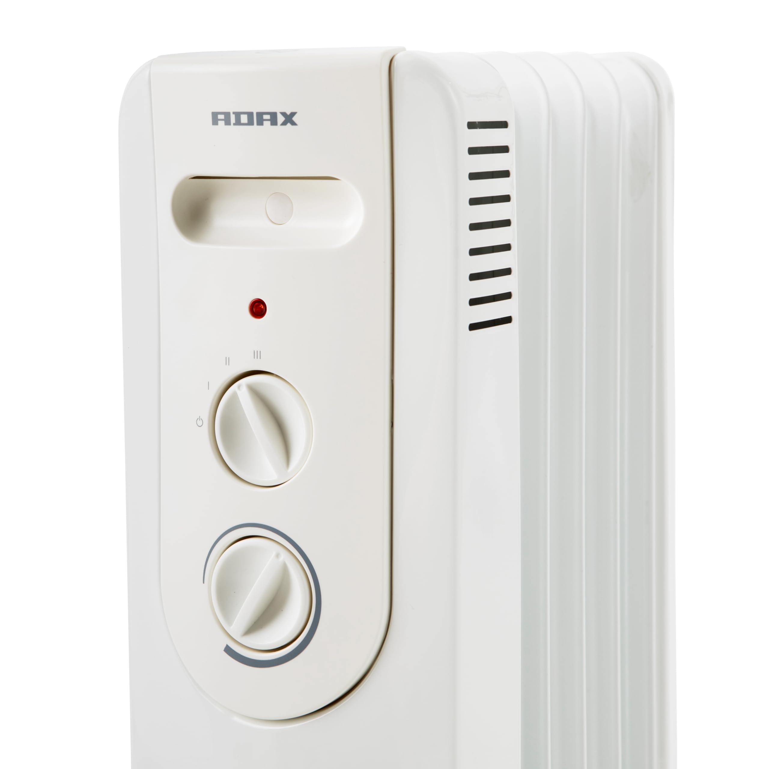 Adax NOVA 10 – Radiador de Aceite 1000W de Bajo Consumo con Termostato | Calefactor Eléctrico Silencioso con Protección Vuelco, Ruedas y 2 Años de Garantía | Radiador Eléctrico de Alta Eficiencia