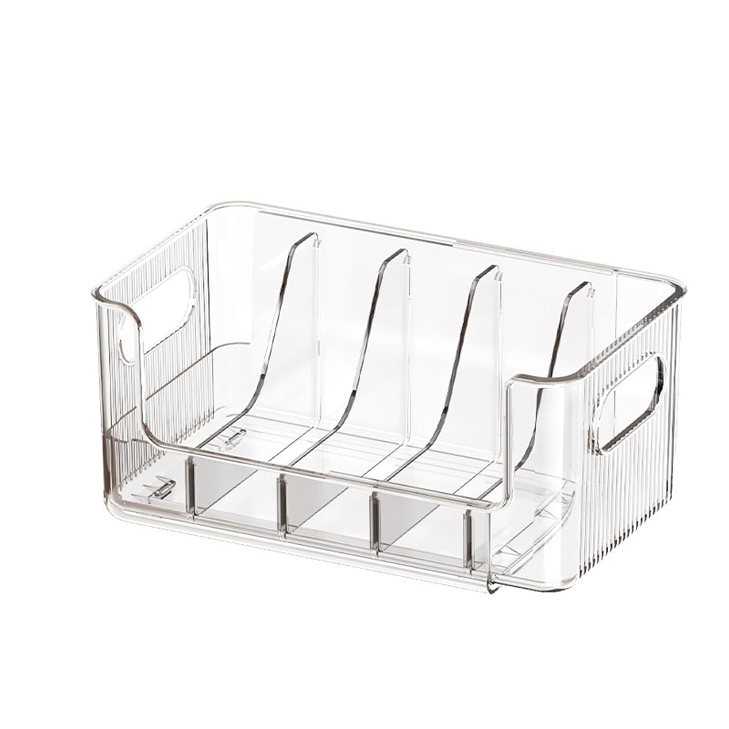 Space Efficient Movie Storage Container Stackable Case for Films and Music Having Organized Media Display Pet Disc Storage