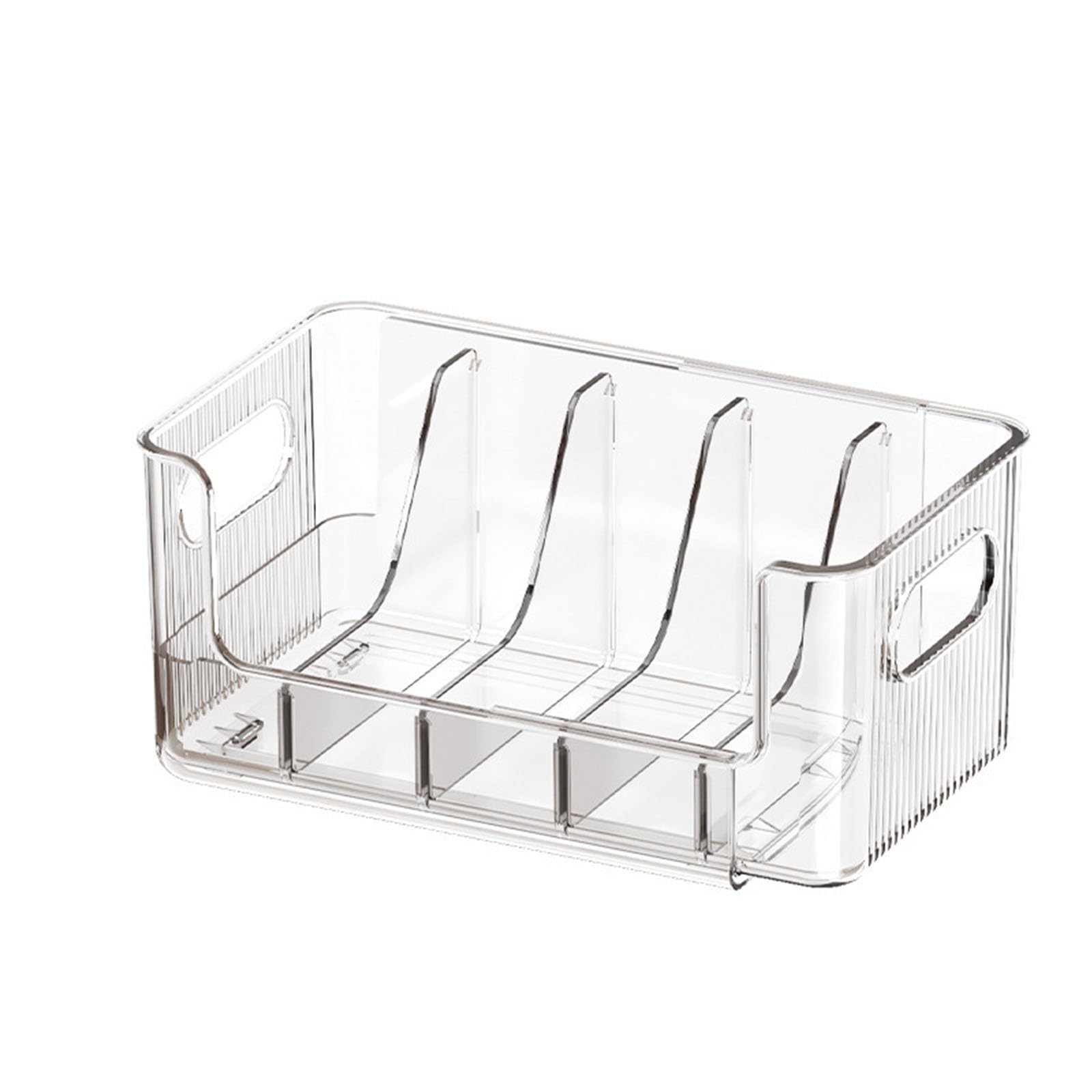 OSNIYAW Stackable Disc Storage Container Holds Movies and Music Using Strong for Neat Media Collection Clear Holder