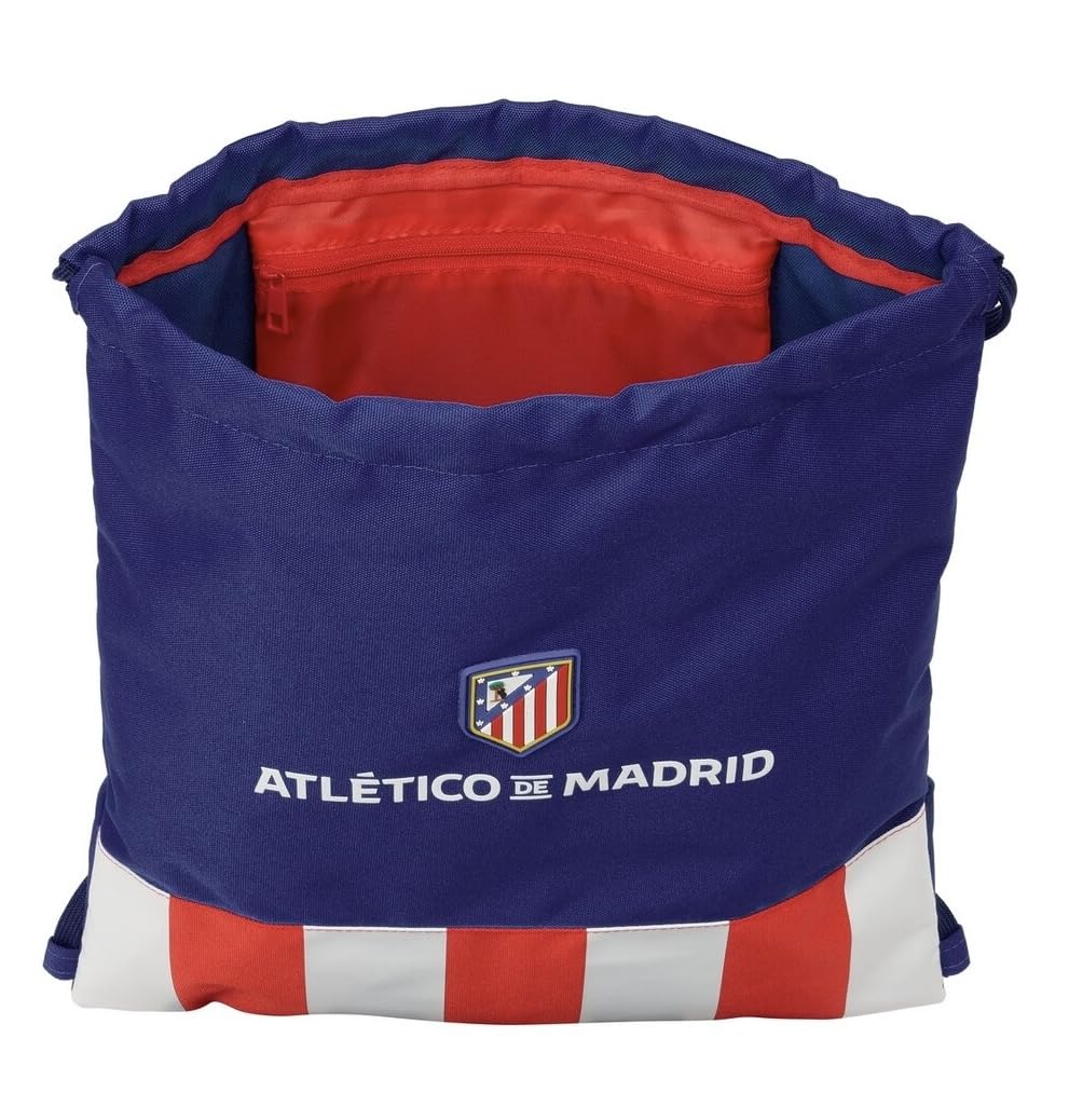 Zaino della squadra di calcio AT Madrid, squadra di calcio ATM, zaino atletico, zaino da calcio per regalo, partite e celebrazioni, tela, M, Casual