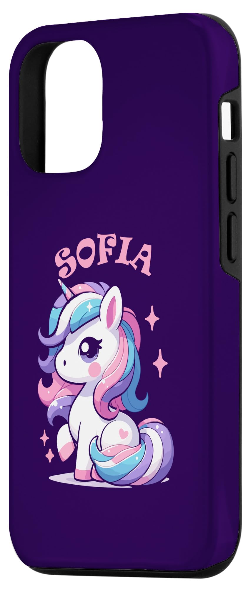 Amazon.com: Sofia Cute Unicorn Design for Girls Name Sofia Case for iPhone  12/12 Pro : Cell Phones & Accessories