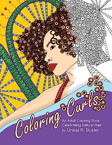 Coloring Curls: An Adult Coloring Book Celebrating Natural Hair