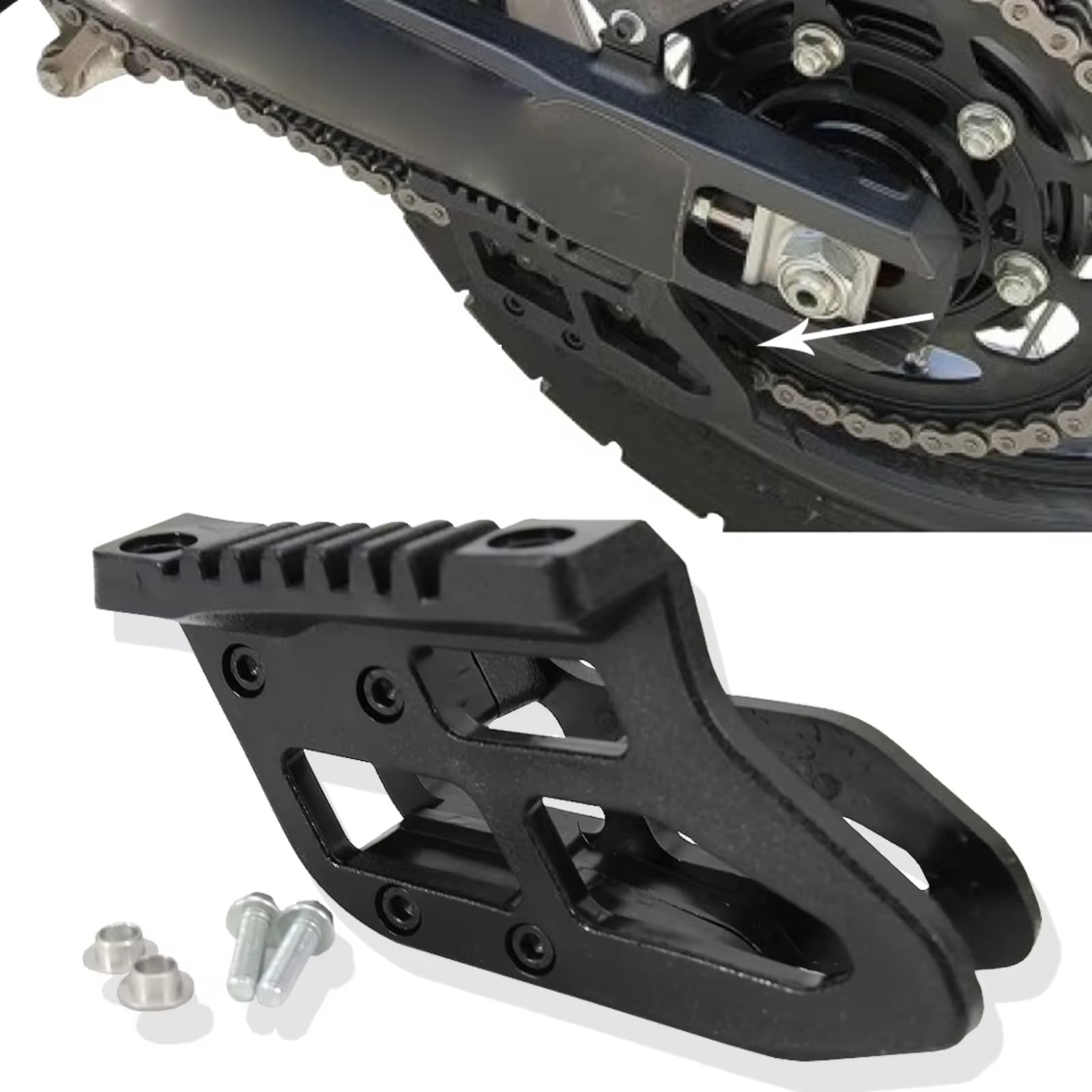 Catena Guida Guard Compatibile Con Yamaha Per Tenere 700 2019 2020 2021 Moto Catena Guida Puleggia Stabilizzatore Protezione Per Corona