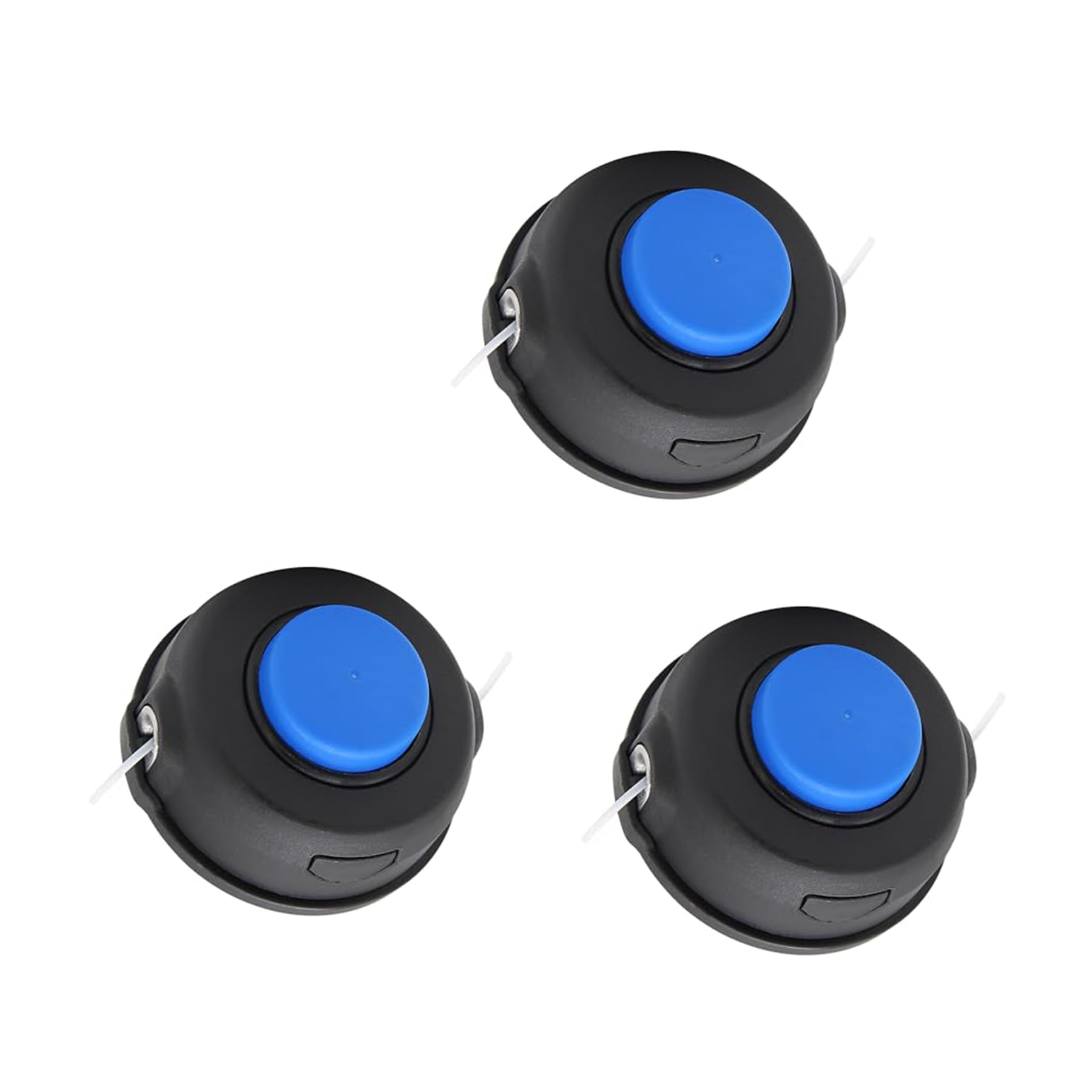 Cabezal recortador T25 de nailon para desbrozadoras de gasolina Husqvarna y Jonsered kit de 3