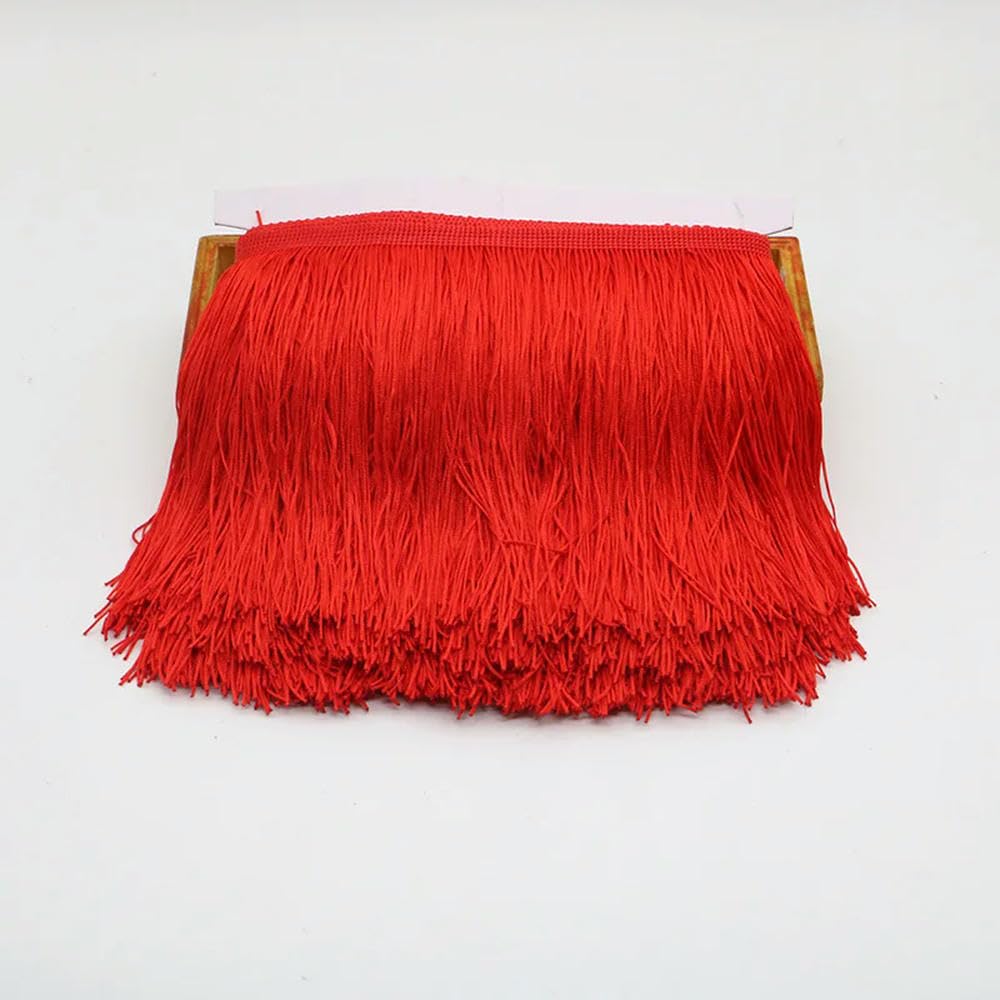 VIXDA 10 Yards 30cm Long Tassel Fringe Trim Lace Ribbon Tassels For Curtains Dresses Fringes For Sewing Trimmings Crafts