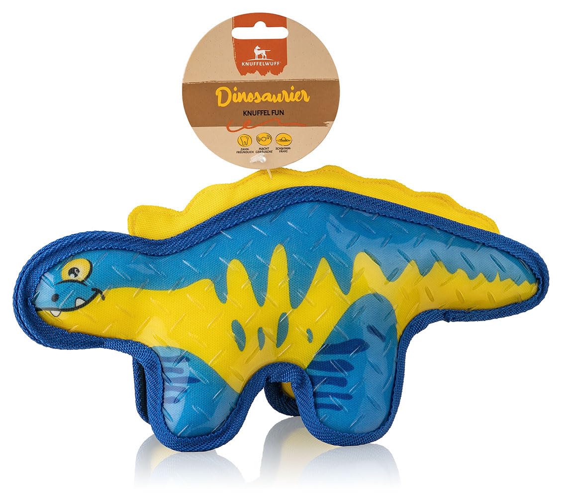 Knuffelwuff Dog Toy Dinosaur Brachiosaurus Made of Rubber and Fabric - Image 4