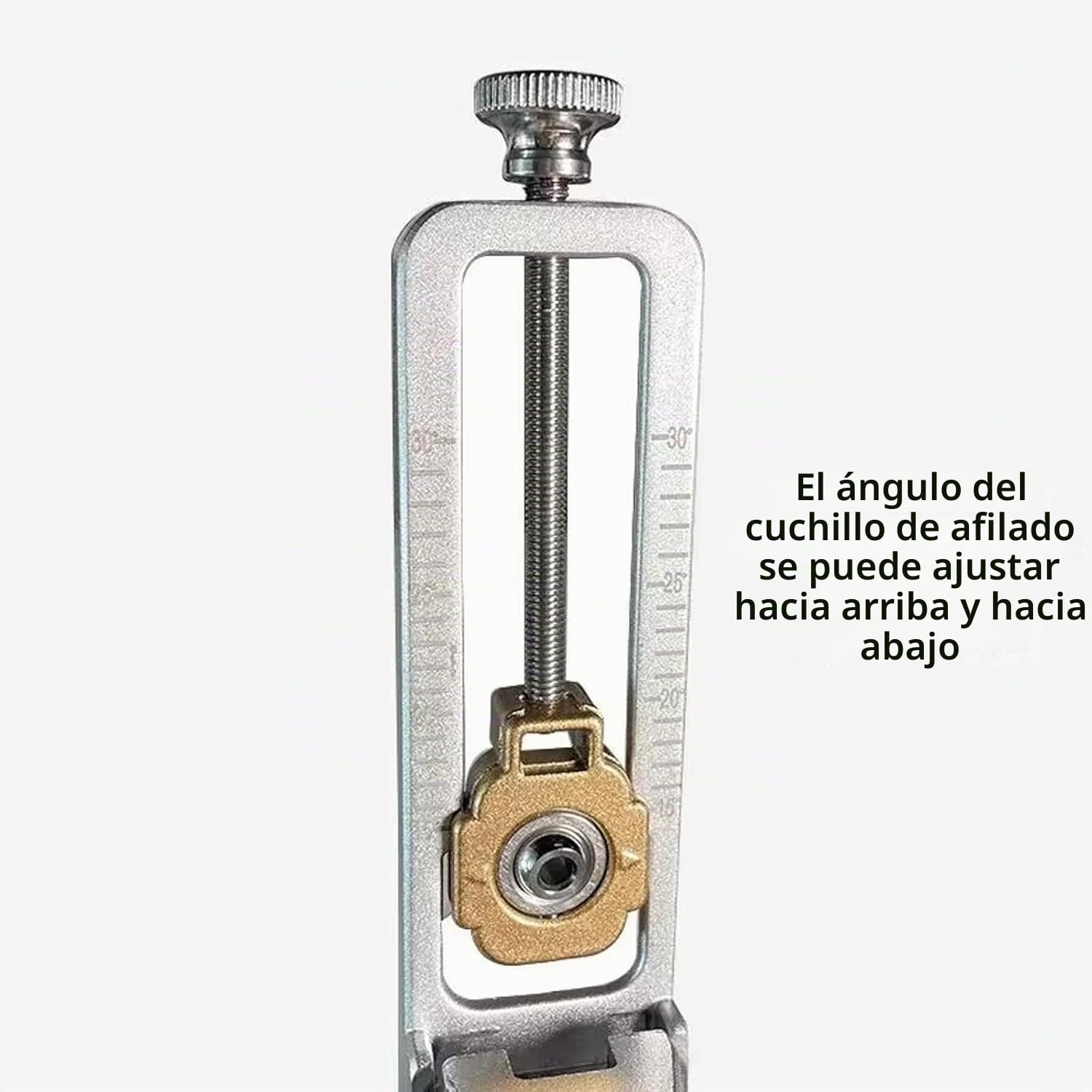 Afilador de Cuchillos Profesional, Sistema de Afilado de Cuchillos con 12 Piedras de Afilar, Afilar Cuchillos Precisión con Ángulo de 15-30°, Kit Portátil de Afilado para Cocina Camping
