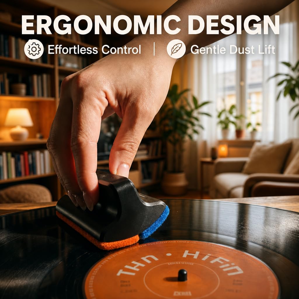 Amazon.com: HumminGuru I-Brush 5-in-1 Anti-Static Vinyl Record