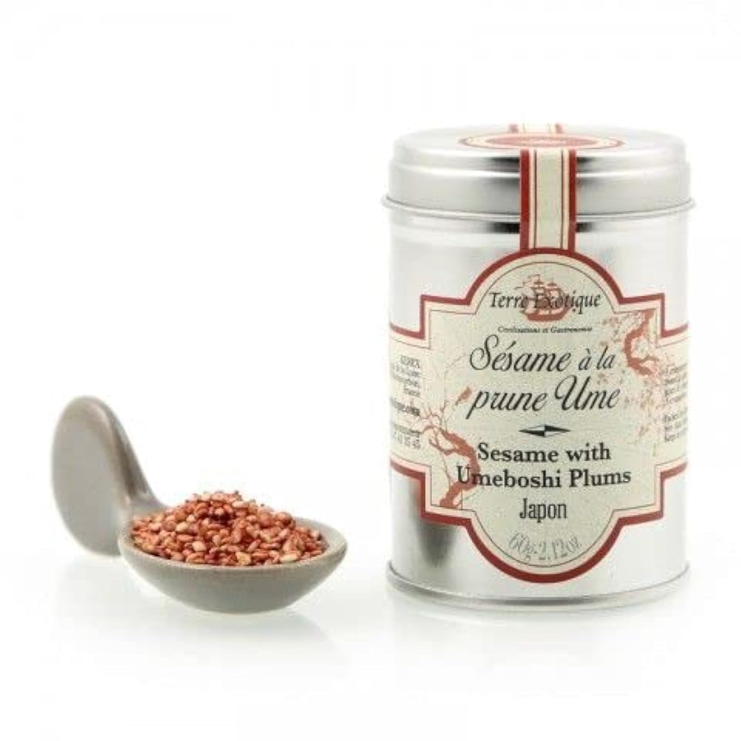 Terre Exotique, Sesame seeds flavored with ume plum - 60g