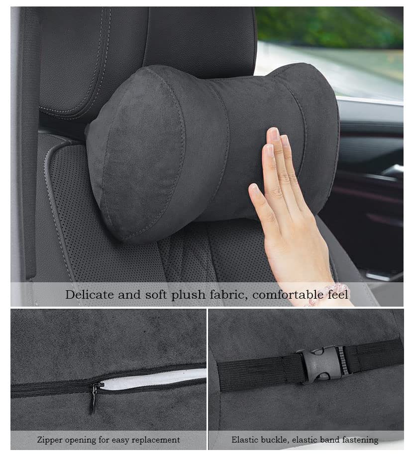 Coussin De Nuque Orthopédique Pour Volvo XC40 XC60 XC90 V90 V60 - Appui-Tête Siège Voiture