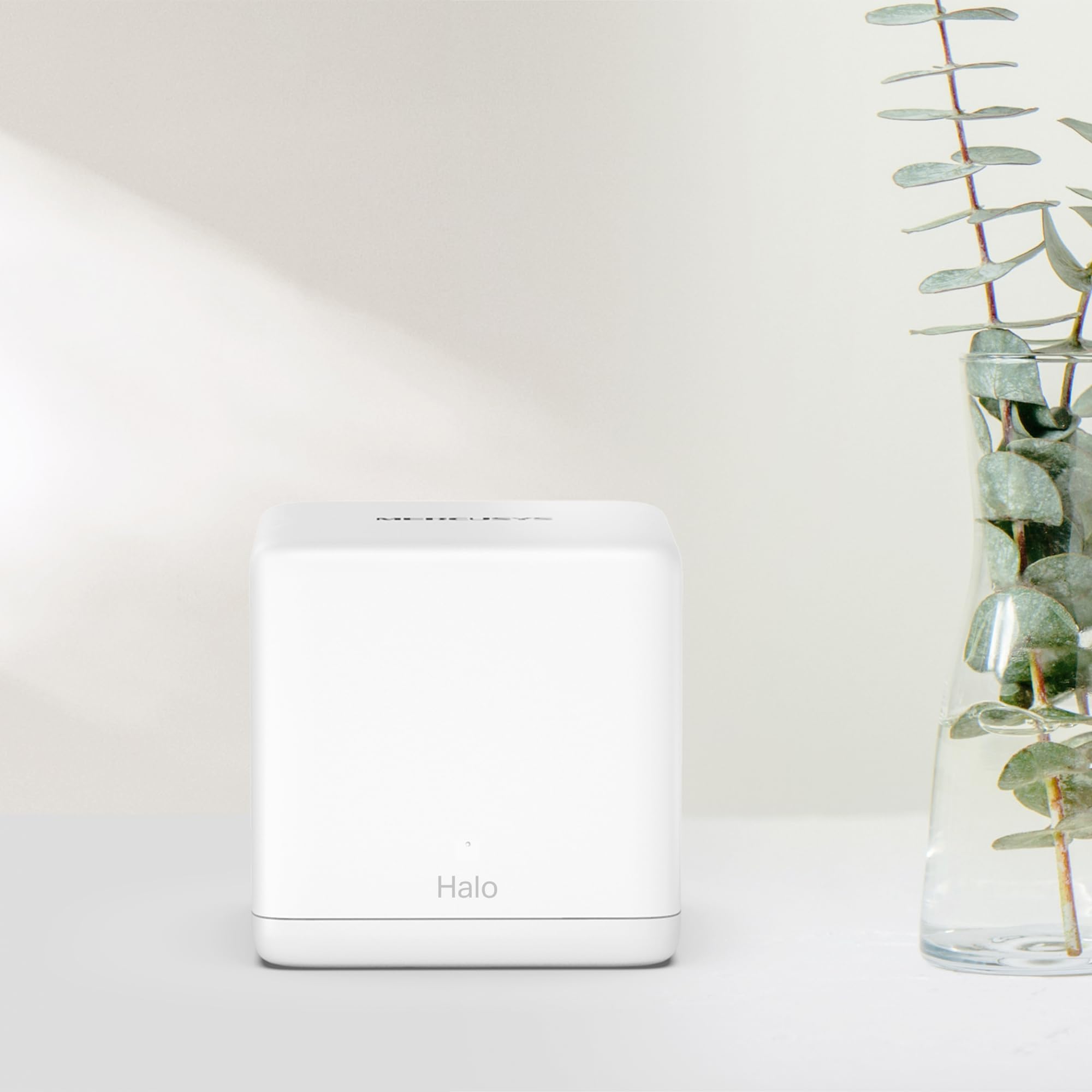Mercusys TP-Link Router Mesh WiFi 6 AX1500Mbps, 3 Ports Gigabit WAN/LAN, contrôle Parental, WiFi Mesh Router et AP, Connectez jusqu'à 100 appareils, Couverture jusqu'à 230m², Halo H60X(1-Pack)