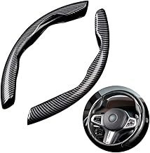Sponsored You’re seeing this ad based on the product’s relevance to your search query.Learn more about this advertisement XMSCN Carbon Fibre Car Steering Wheel Cover Universal Non-Slip Steering Wheel Covers 36.7-38.1 cm for Ultralight Steering Wheel Cover for Most Car, SUV, Truck, Improved Grip and Durability