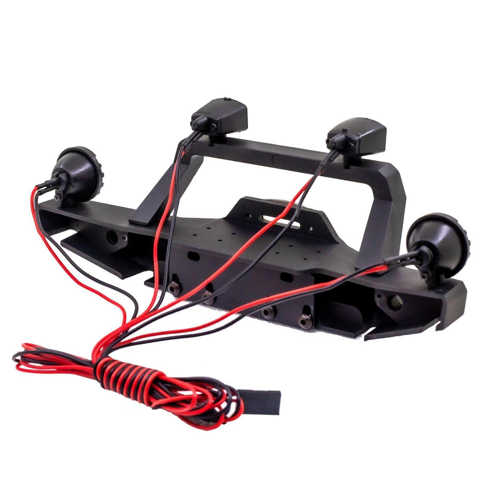 Amagogo RC Crawler Stoßstange für Axial SCX10 Modellauto Im Maßstab 1:10 DIY Zubehör