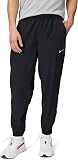 NIKE FB7497-010 M NK DF Form Pant TPR Pants Men's Black/Black/Slicctive Silv Size M - 1