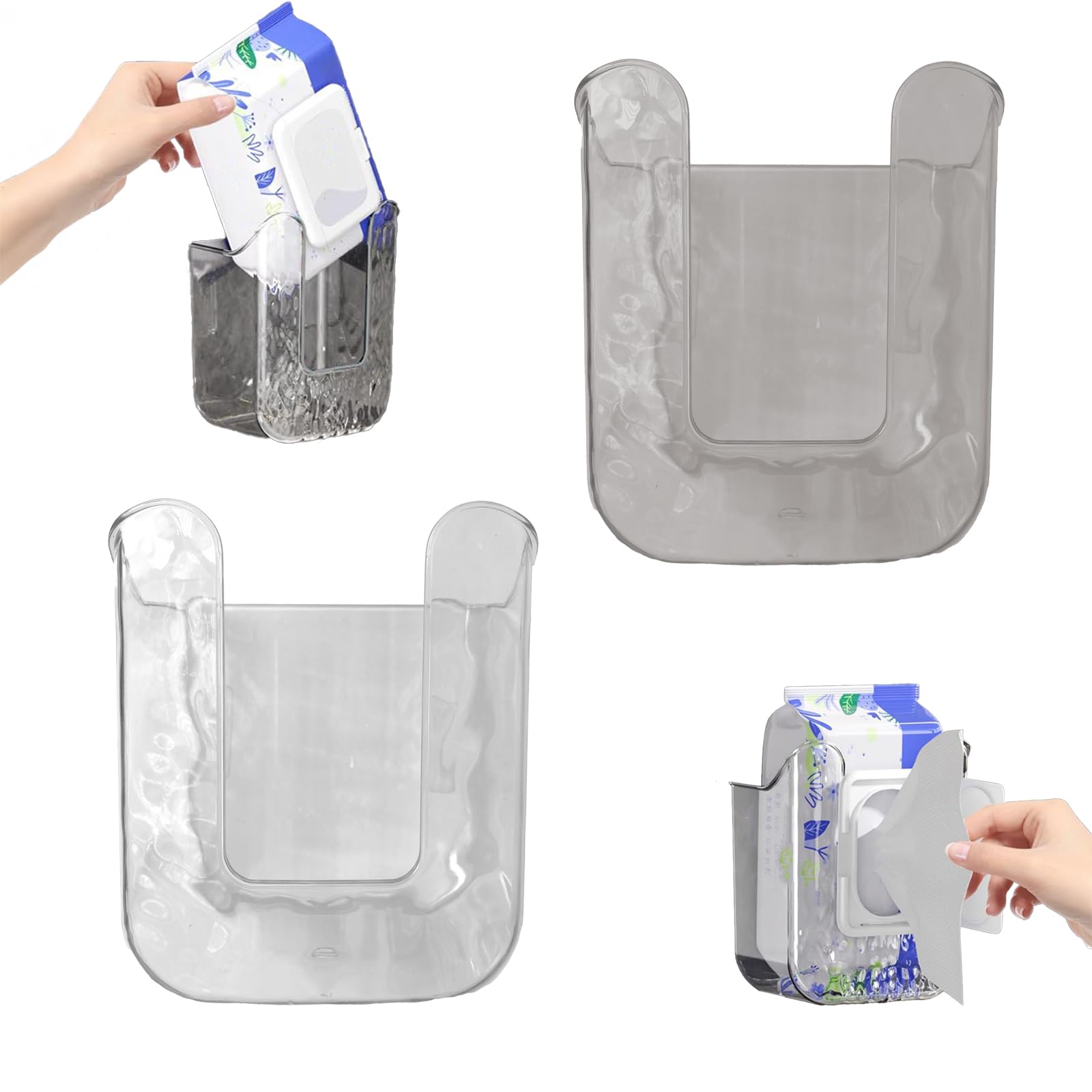 Tandefio Lot De 4 Supports Muraux Pour Lingettes D'hôpital - Support Mural Robuste Pour Chambre à Tandefio Lot De 4 Supports Muraux Pour Lingettes D'hôpital - Support Mural Robuste Pour Chambre à