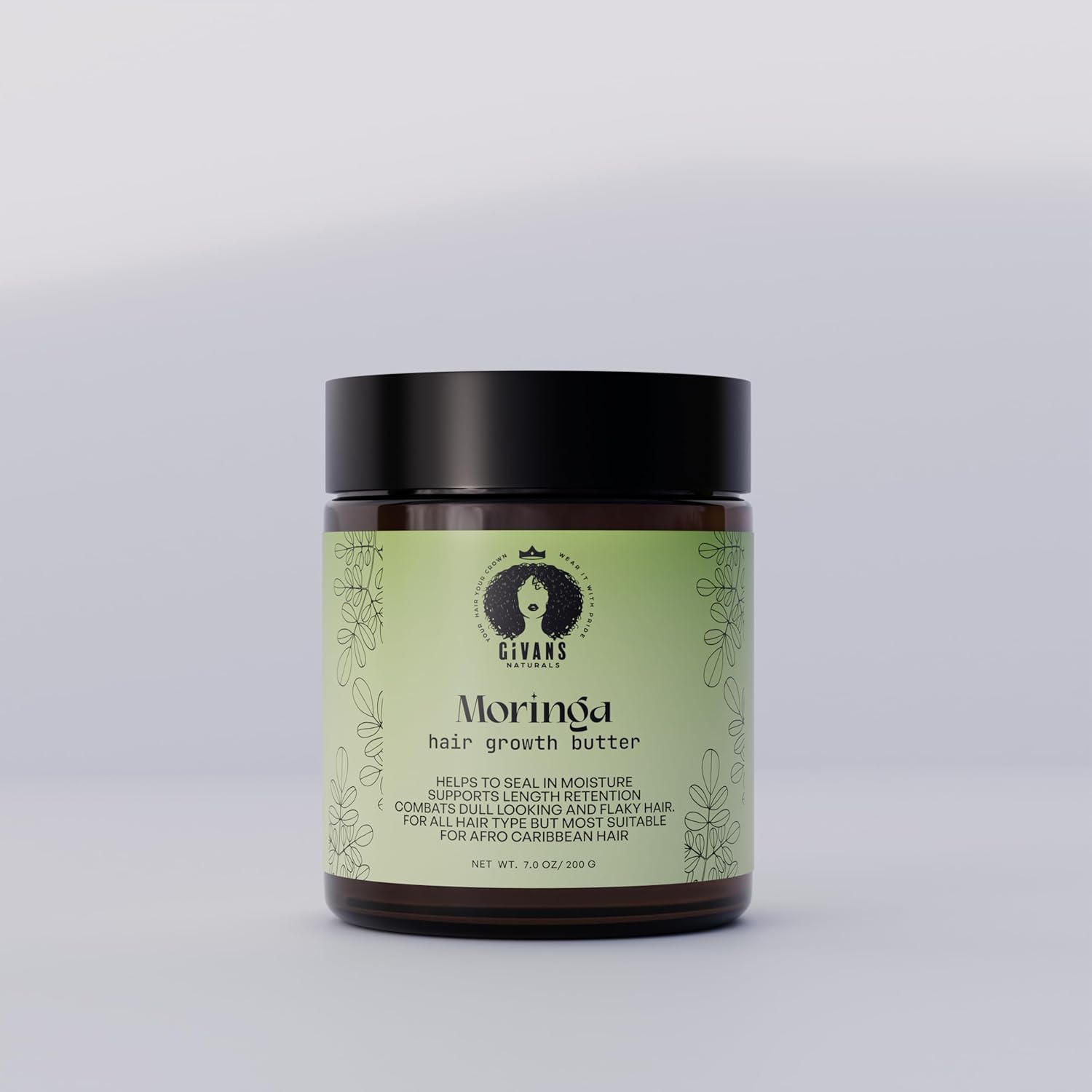 Givans Naturals Moringa Hair Growth Butter, 200g, Natural Hair Care Treatment