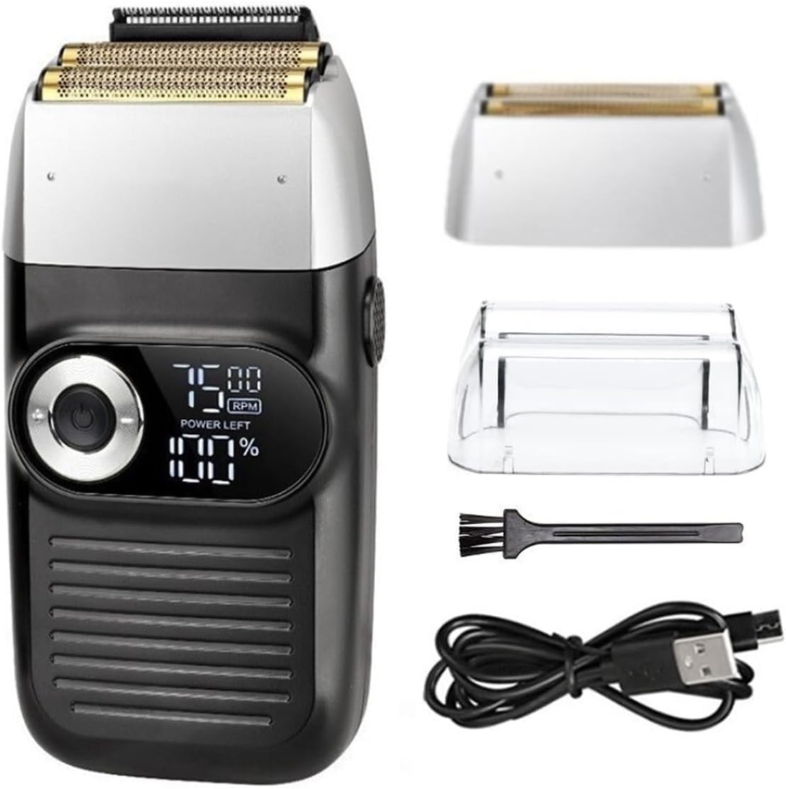 Electric Razor for Men Rechargeable Hair Shaver for Men Electric Shaver Beard Electric Razor Bald Head Fades Shaving