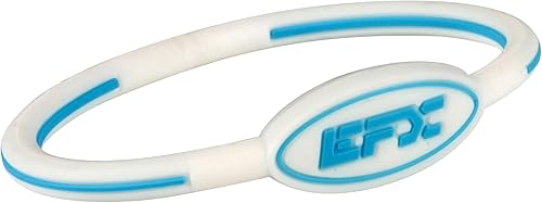 Miniatura 8 de EFX Pulsera ovalada de silicona 100% pura con hologramas programados para equilibrio, resistencia y flexibilidad. Consulta la tabla de tallas  Mide