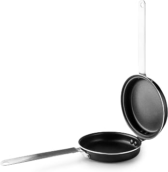 IBILI - I-Chef Mini Potato Tortilla Pan, 14 cm, Aluminium, Stainless Steel Handle, Non-Stick, Suitable for Induction, Silver-Grey
