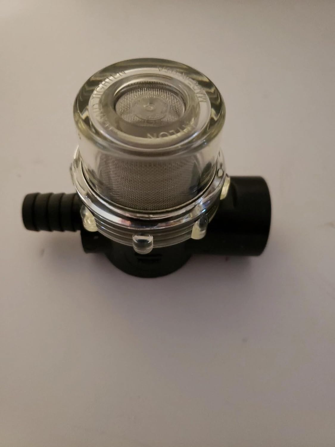 RV Water Pump in-Line Strainer Filter 1/2" Barb 255-323 Trailer Camper