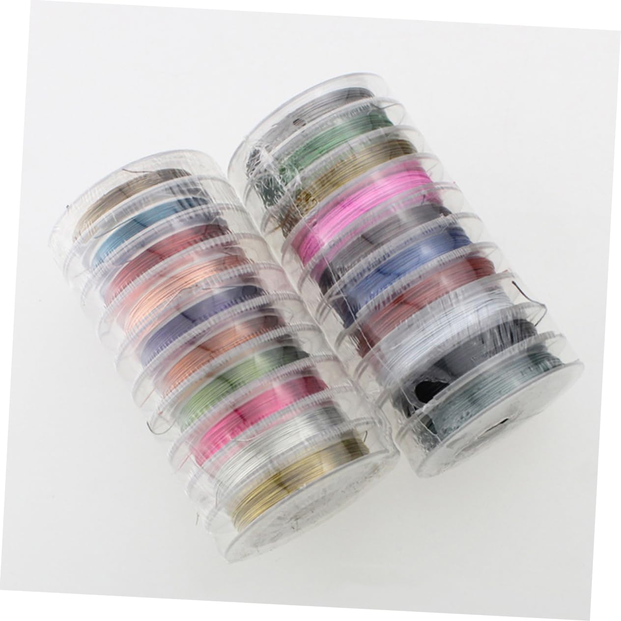 TEHAUX 30rotoli Filo Di Rame Per Creazione Gioielli Di Filo Artistico Flessibile Per Perline e Decorazioni Strumenti Per Fai Da Te e Artigianato Con Alta Duttibilità e Facilità Uso