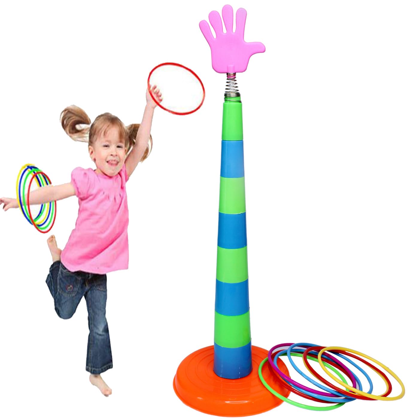 Prime Ring Toss Quoits Hoopla Throw Game for Toddlers Kids for Single and Group Play Indoor and Outdoor Sport Games Pack of 1 (B0825ZNPCM) Amazon Price History, Amazon Price Tracker