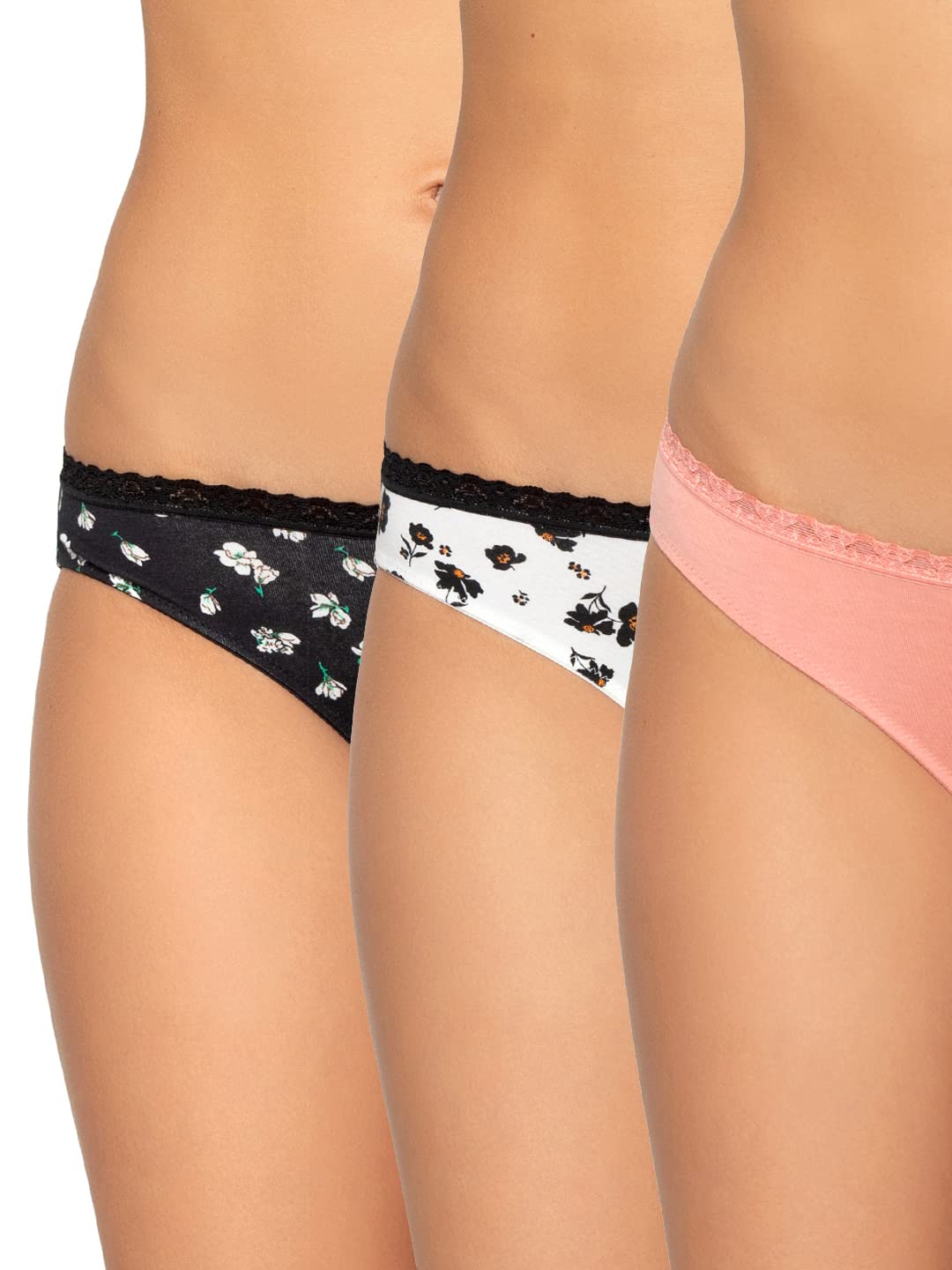 triumph International Women's Cotton Classic All Over Print Hipster Panties (Pack of 3) (M000628_Black_S)-picture-15