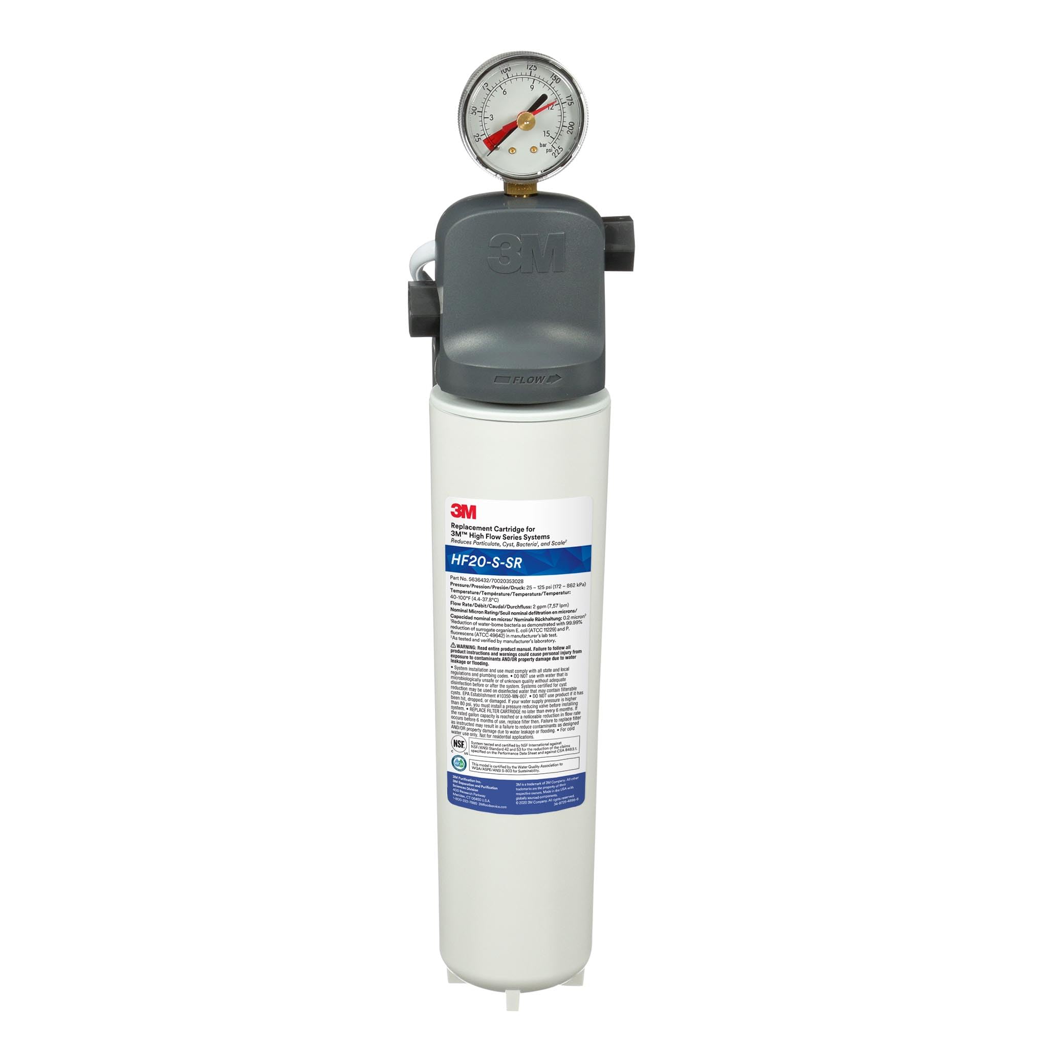 3M ICE120-S-SR Carbonless Ice Machine Water Purification Unit