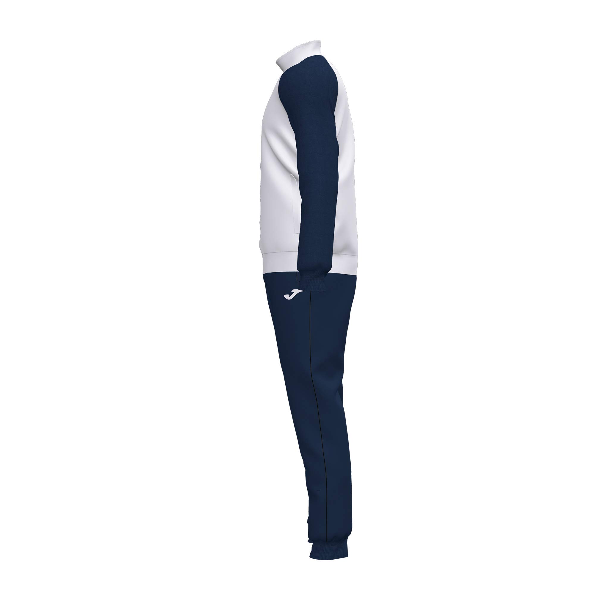 Joma Survêtement Homme, 8XS - 3XL - Veste à Col Montant, Fermeture éclair et Poches - Pantalon à Taille élastique, Cordon de Serrage et Ourlets Côtelés - Academy IV
