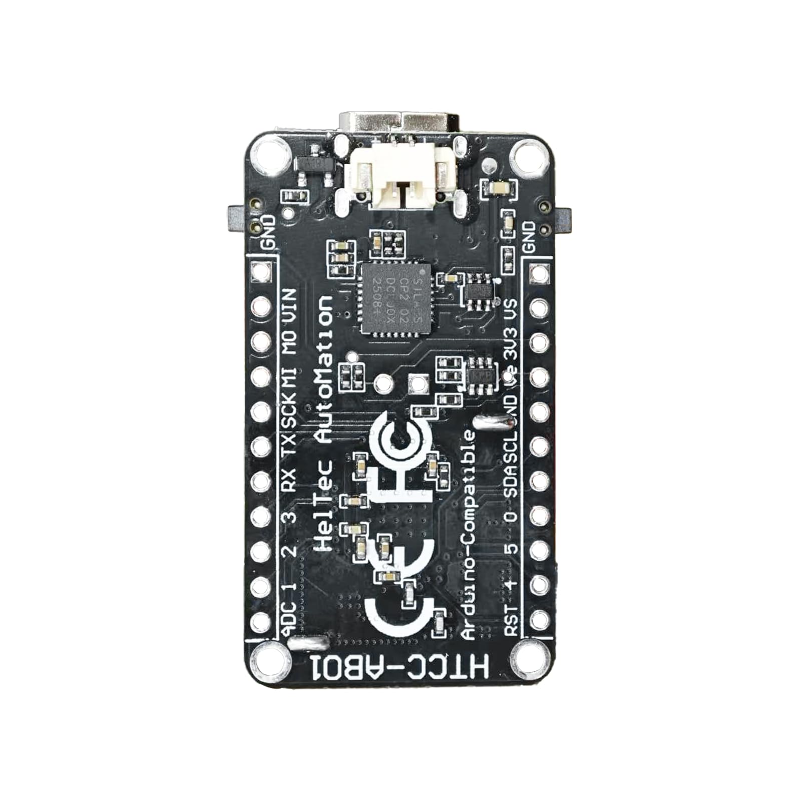 Heltec CubeCell Series LoRa Node AB01 Module de carte de développement 902-928 MHz avec puce SX1262 et ASR6502 compatible avec Arduino et LoRaWAN Communication (902-928 MHz)