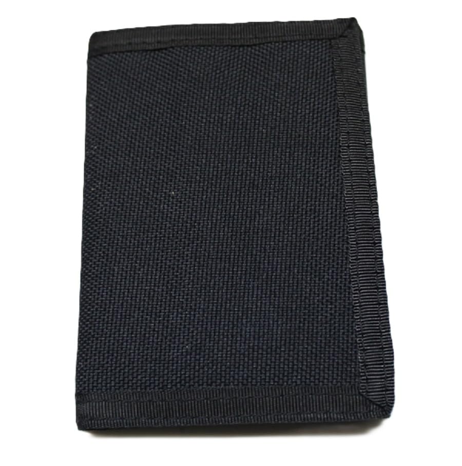Nylon Trifold Credit Card Wallet - Black2