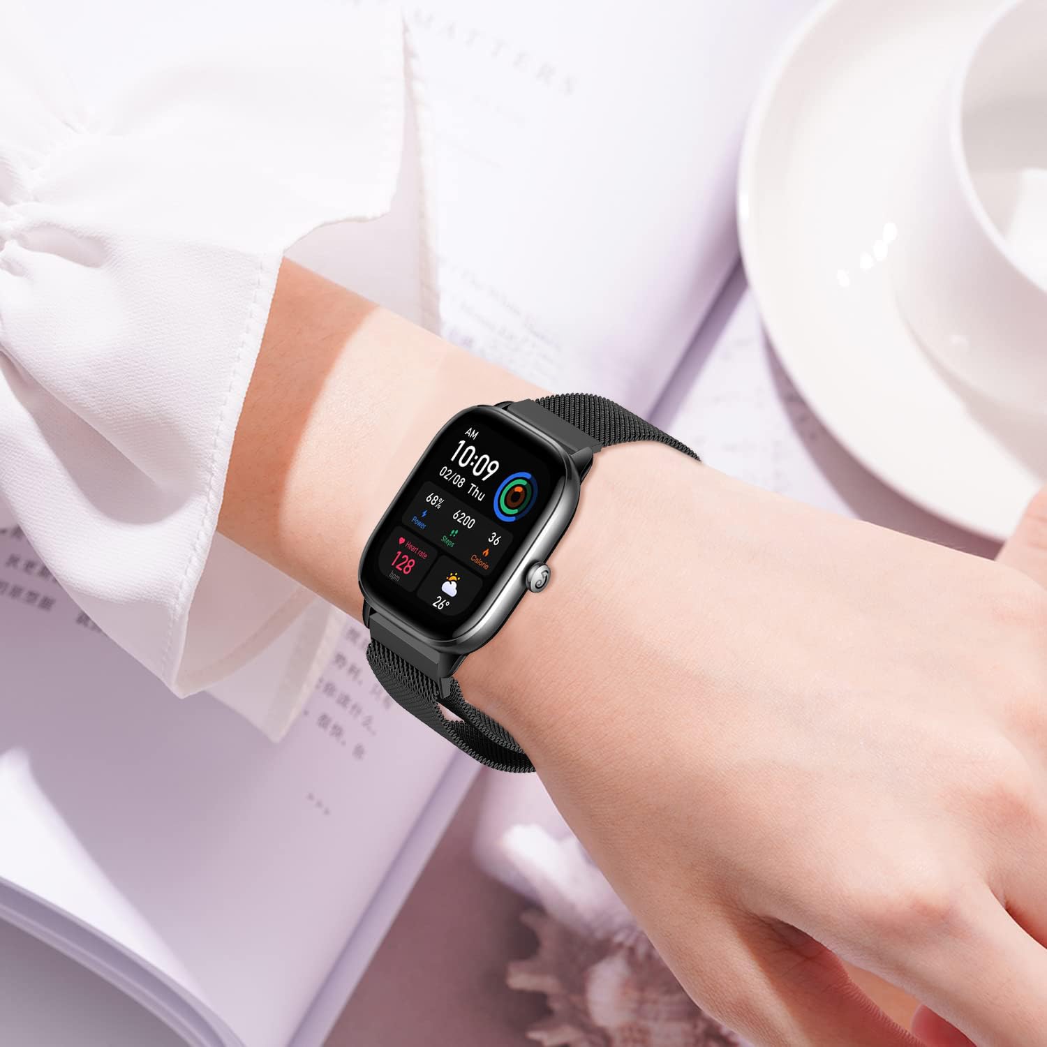 Amazon | AiMaoo バンド Amazfit GTS 4 Mini 対応 交換バンド 