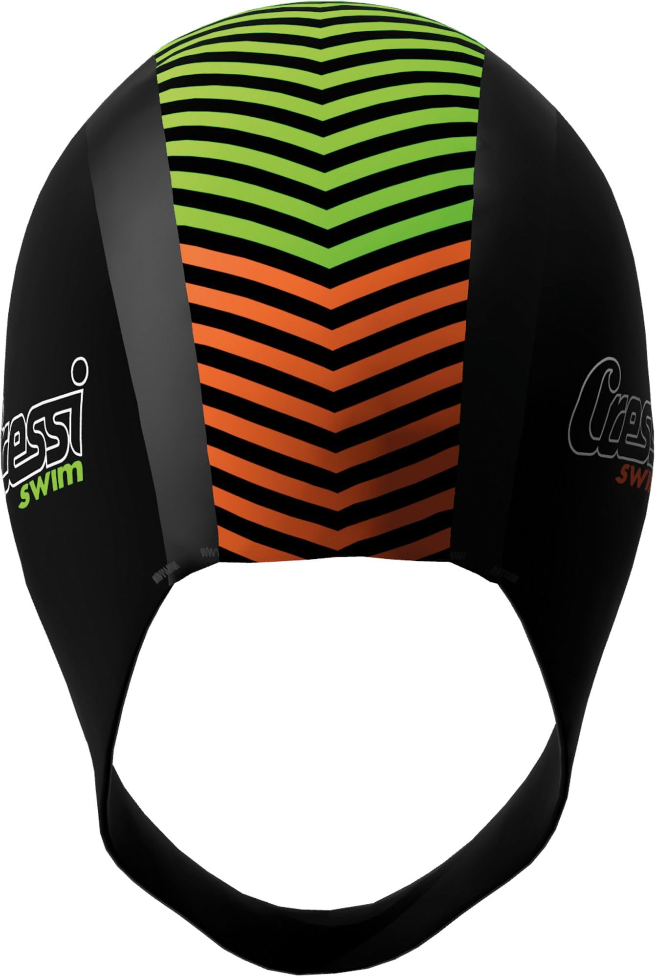 Cressi Swim Hood 2mm Neoprene Cappuccio Snorkeling Nuoto SUP Canoa Kayak Sport Acquatici Nero
