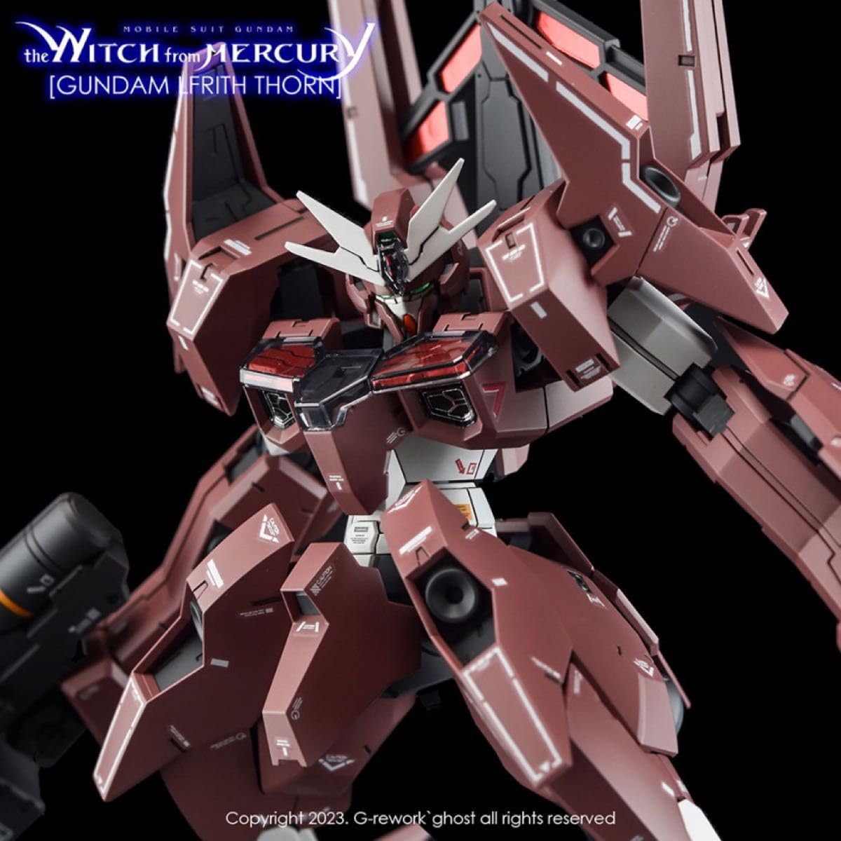 HG 1/144 ガンダムエアリアル(改修型) ルブリスソーン デカール3種