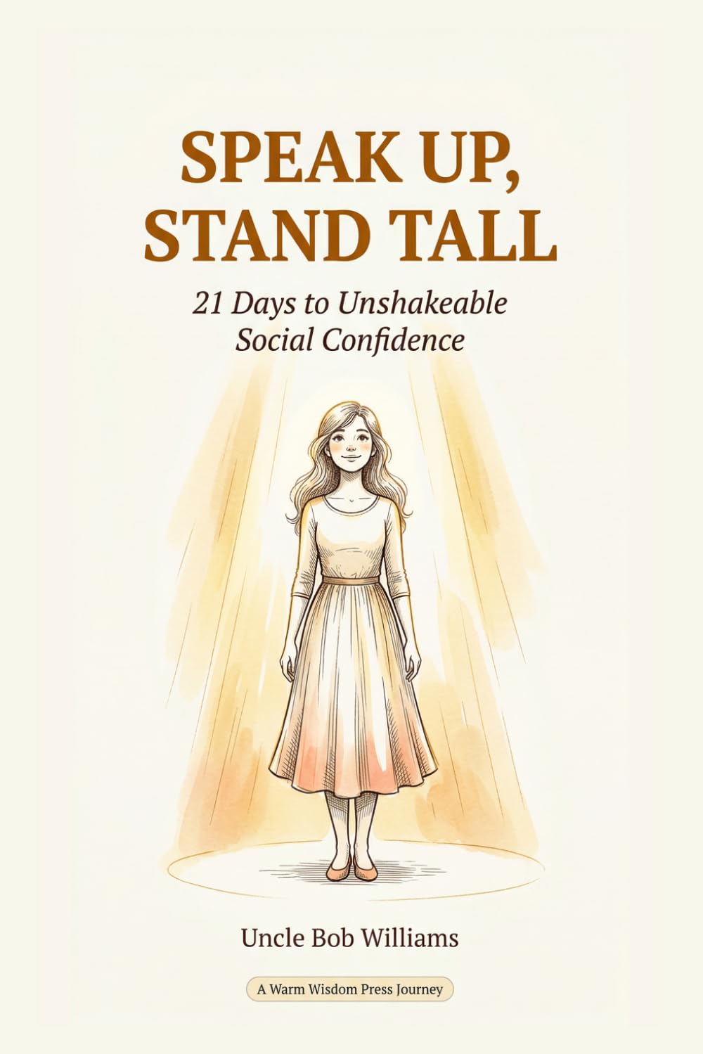 Speak Up, Stand Tall: 21 Days to Unshakeable Social Confidence — A Story-Based Daily Practice      Paperback – March 2, 2026