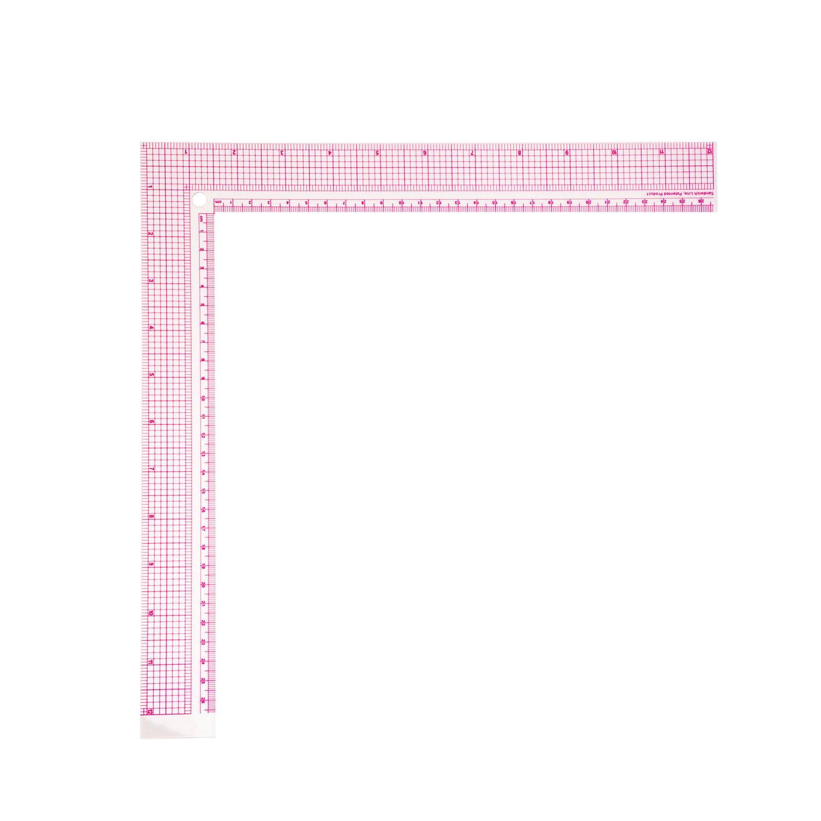 Sewing Rule Multifunctional Designs Patchwork Rule Craft Drawing for Various Crafting Need Craft