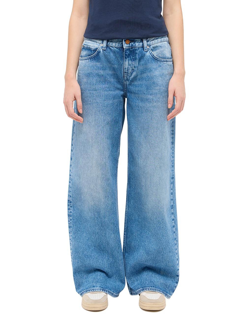 MUSTANG Damen Jeans Hose Style Medley Wide Leg