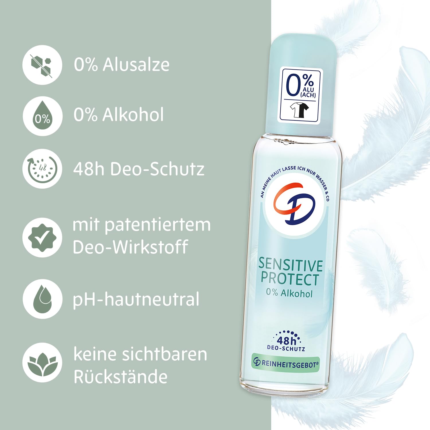 Cd Sensitive Protect Dezodorant, 75 ml