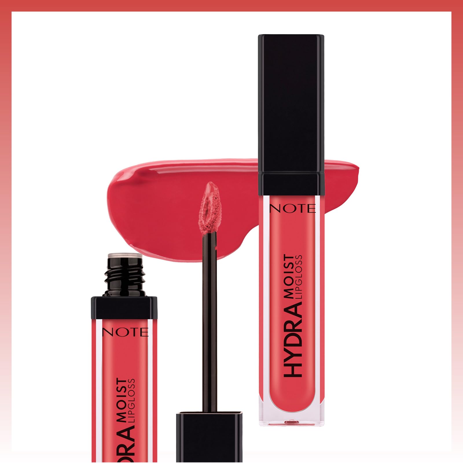 Note Cosmetics Hydramoist Lipgloss Nemlendirici Dudak Parlatıcısı - 06 It's Fantastic - Pembe (3 paketi)