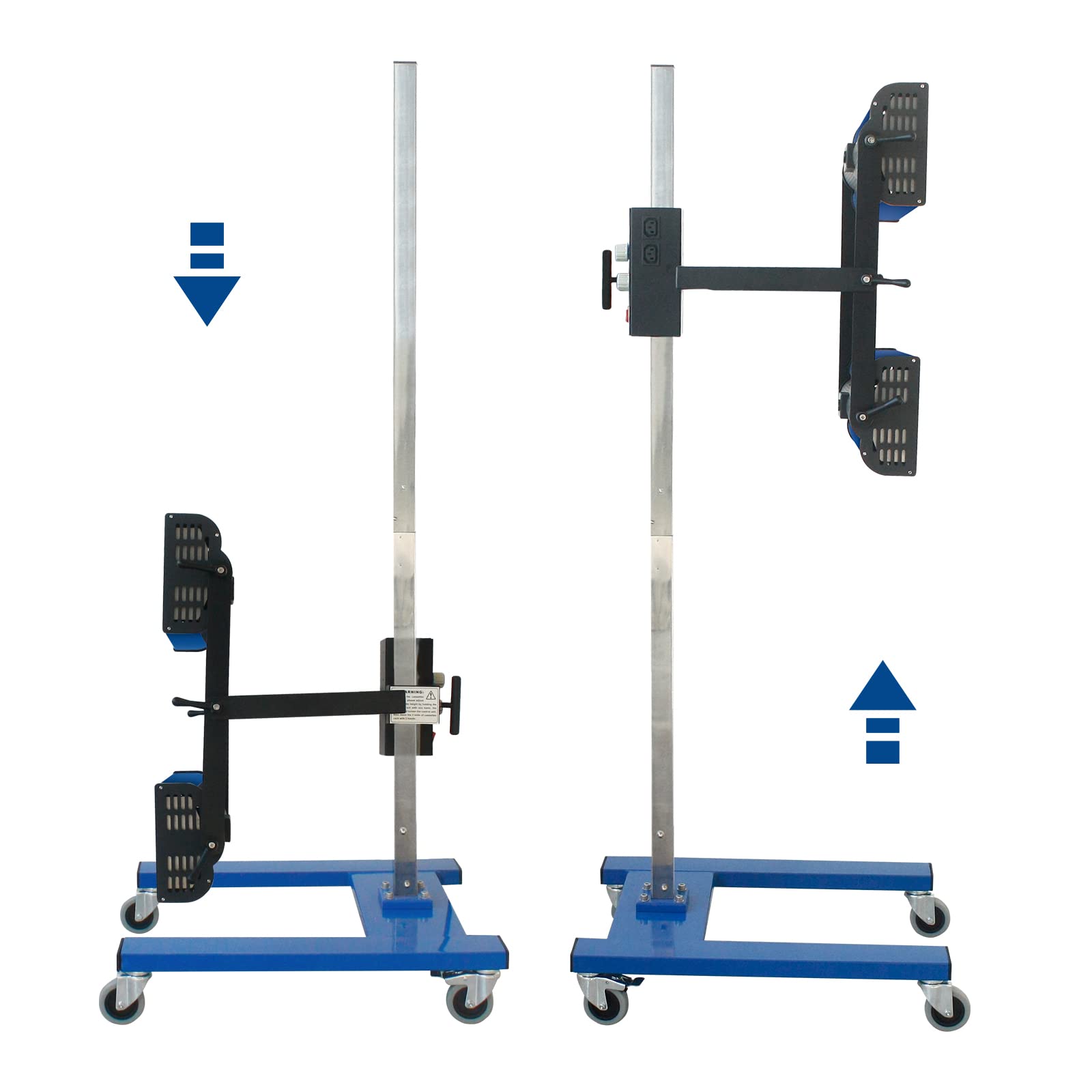 pakowin Infrared Paint Curing Lamp, 2100W 110V Short Wave Infrared Paint Drying Light with Timer (1-60min), Car Bodywork Repair Paint Dryer