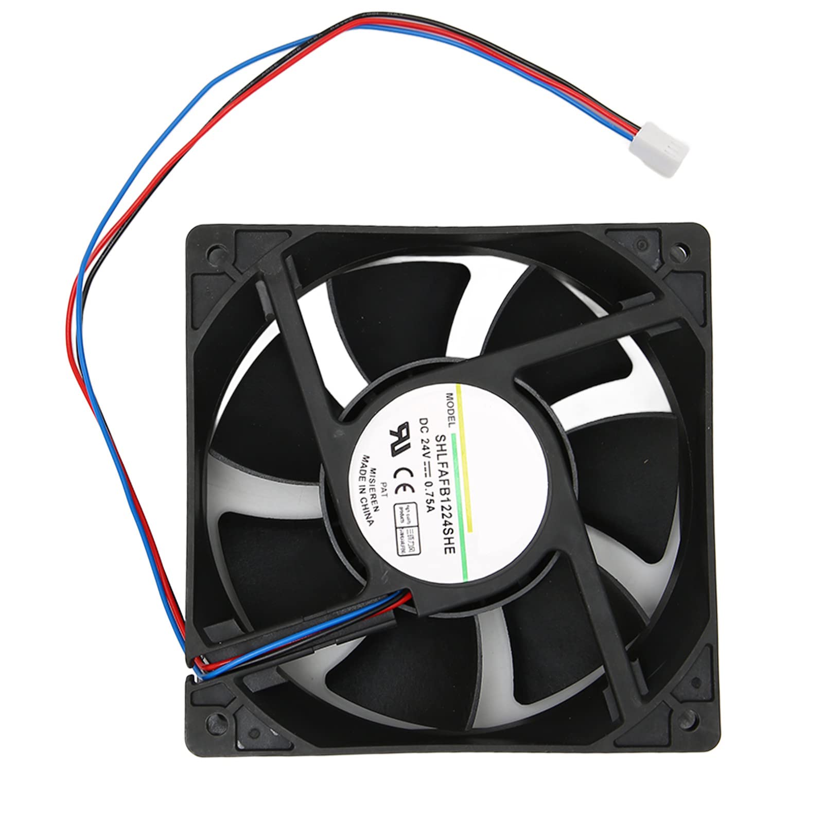 CPUファンクーラー　冷却ファン Amazon.co.jp: CPU冷却ファン、120mm 24V 0.75A 1300RPM サイレント