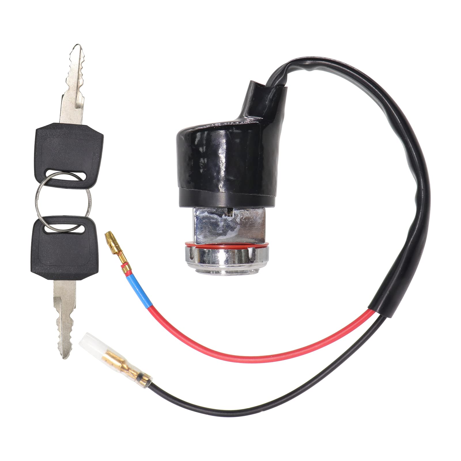 Interrupteur à Clé D'allumage 2 Fils Et 2 Clés Pour Honda CB100 1970