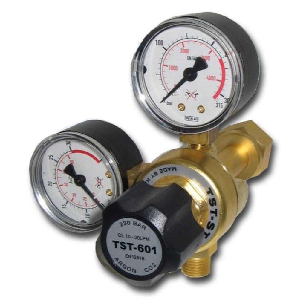 Regulador de Argón y CO2 TST-601D-30L-CO2-AR con caudalímetro para soldadura precisa 2